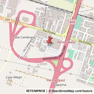 Mappa Piazza Alpini d'Italia,  8, 43010 Noceto, Parma (Emilia Romagna)