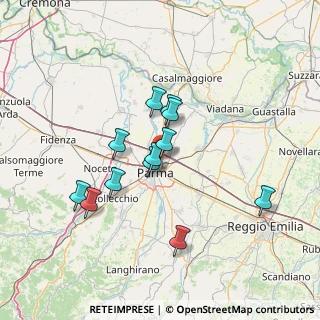 Mappa Stradello Barbara Sanseverino, 43122 Parma PR, Italia (12.04333)