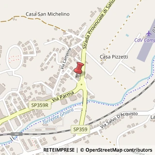 Mappa Via Parma, 49, 43039 Salsomaggiore Terme, Parma (Emilia Romagna)