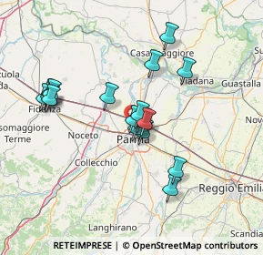 Mappa Via Francesco Barbacini, 43122 Parma PR, Italia (12.58235)