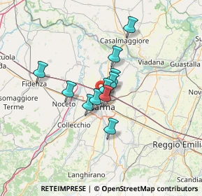 Mappa Via Francesco Barbacini, 43122 Parma PR, Italia (8.77818)