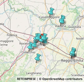 Mappa Stradello Pier Paolo Pasolini, 43122 Parma PR, Italia (13.35786)