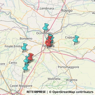 Mappa Via Ippodromo, 44122 Ferrara FE, Italia (11.765)