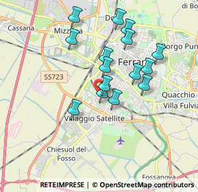 Mappa Via delle Salute, 44122 Ferrara FE, Italia (1.604)