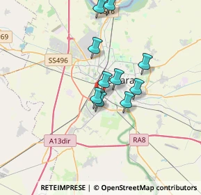 Mappa Via delle Salute, 44122 Ferrara FE, Italia (3.20545)