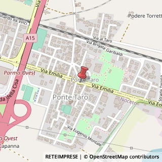 Mappa Via Nazionale Emilia, 25, 43010 Noceto, Parma (Emilia Romagna)