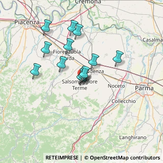 Mappa Via Gioia, 43039 Salsomaggiore Terme PR, Italia (11.74308)