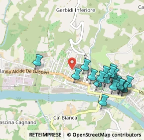 Mappa Via F. Repetti, 27057 Varzi PV, Italia (0.548)