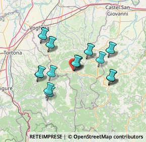 Mappa Via F. Repetti, 27057 Varzi PV, Italia (12.4555)