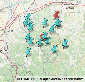 Mappa Via F. Repetti, 27057 Varzi PV, Italia (11.2095)