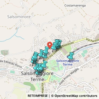 Mappa Via Leonia Bissolati, 43039 Salsomaggiore Terme PR, Italia (0.382)