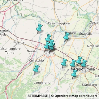 Mappa Via R. Bormioli, 43122 Parma PR, Italia (12.30786)