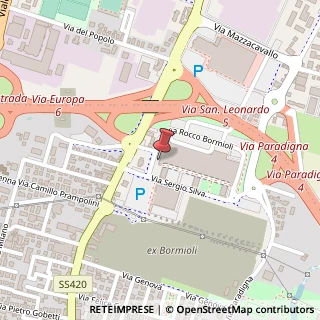 Mappa Via Rocco Bormioli, 5/A, 43122 Parma, Parma (Emilia Romagna)