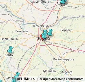 Mappa Via Almerigo Storari, 44124 Ferrara FE, Italia (31.88722)