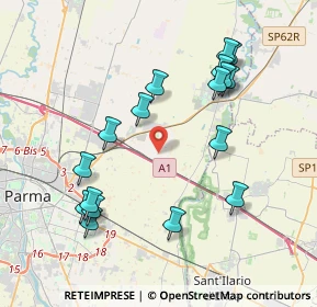 Mappa Via Don Giovanni del Monte, 43122 Parma PR, Italia (4.13353)