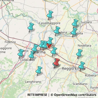 Mappa Via Don Giovanni del Monte, 43122 Parma PR, Italia (14.98)