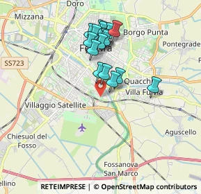 Mappa Via Mons. Mosconi, 44124 Ferrara FE, Italia (1.57529)