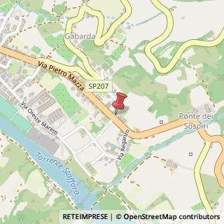 Mappa Via Pietro Mazza, 173, 27057 Varzi, Pavia (Lombardia)