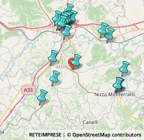 Mappa Via 20 Settembre, 14048 Montegrosso AT, Italia (8.777)