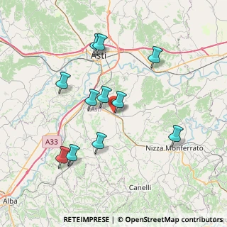 Mappa Via 20 Settembre, 14048 Montegrosso AT, Italia (7.48818)