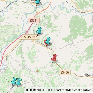 Mappa Via 20 Settembre, 14048 Montegrosso AT, Italia (7.33923)