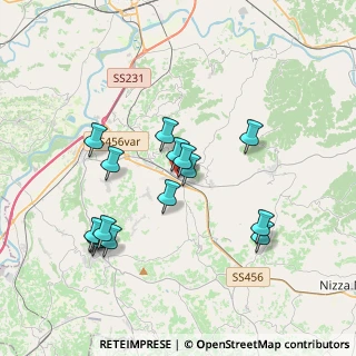 Mappa Via 20 Settembre, 14048 Montegrosso AT, Italia (3.56533)