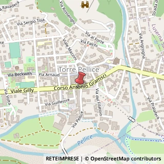 Mappa Corso A. Gramsci, 13, 10066 Torre Pellice, Torino (Piemonte)