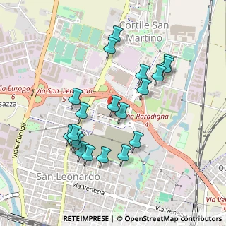 Mappa Via bormioli rocco, 43122 Parma PR, Italia (0.4585)