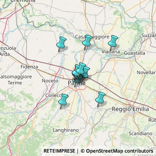 Mappa Via bormioli rocco, 43122 Parma PR, Italia (7.33)