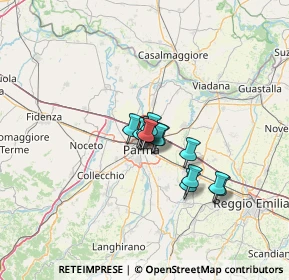 Mappa Via bormioli rocco, 43122 Parma PR, Italia (7.99385)