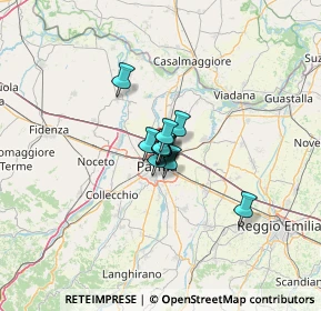 Mappa Via bormioli rocco, 43122 Parma PR, Italia (5.11583)