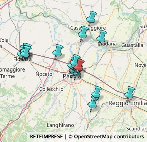 Mappa Via bormioli rocco, 43122 Parma PR, Italia (13.44556)