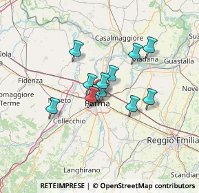 Mappa Via bormioli rocco, 43122 Parma PR, Italia (9.23667)