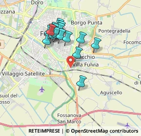Mappa Piazza Renato Squarzanti, 44124 Ferrara FE, Italia (1.6885)