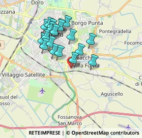 Mappa Piazza Renato Squarzanti, 44124 Ferrara FE, Italia (1.6655)