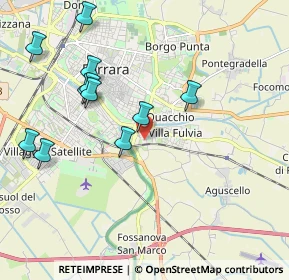 Mappa Piazza Renato Squarzanti, 44124 Ferrara FE, Italia (2.14727)