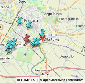 Mappa Piazza Renato Squarzanti, 44124 Ferrara FE, Italia (2.07231)