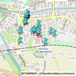 Mappa Piazza Renato Squarzanti, 44124 Ferrara FE, Italia (0.232)
