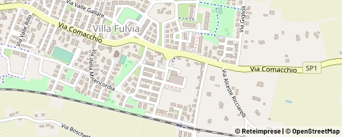 Mappa Ferrara