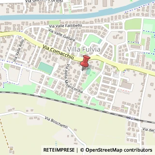 Mappa Via val di pado 15, 44100 Ferrara, Ferrara (Emilia Romagna)