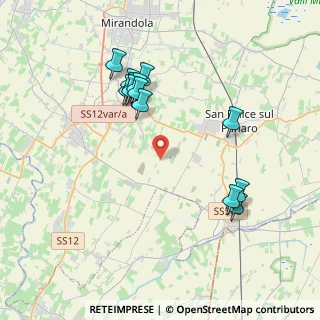 Mappa Via Bosco, 41036 Medolla MO, Italia (3.88154)