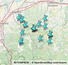 Mappa Ponte dei Sospiri, 27057 Varzi PV, Italia (11.066)