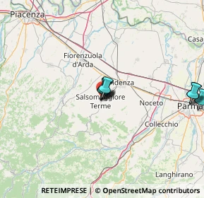 Mappa Viale della Pace, 43039 Salsomaggiore Terme PR, Italia (16.88273)