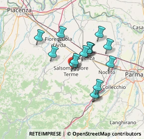 Mappa Viale della Pace, 43039 Salsomaggiore Terme PR, Italia (11.34667)