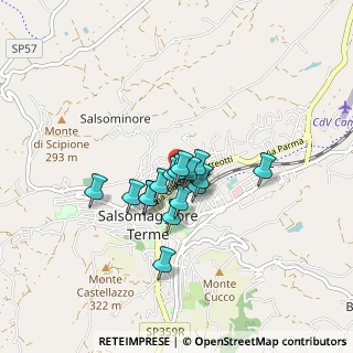 Mappa Viale della Pace, 43039 Salsomaggiore Terme PR, Italia (0.54813)