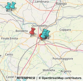 Mappa Via della Spiga, 44124 Ferrara FE, Italia (30.35533)
