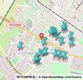 Mappa Via della Spiga, 44124 Ferrara FE, Italia (0.4775)