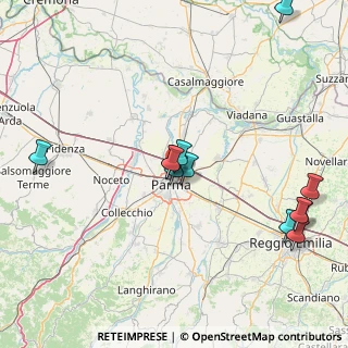 Mappa Via Rocco Bormioli, 43122 Parma PR, Italia (17.39083)