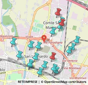 Mappa Via Rocco Bormioli, 43122 Parma PR, Italia (1.1495)