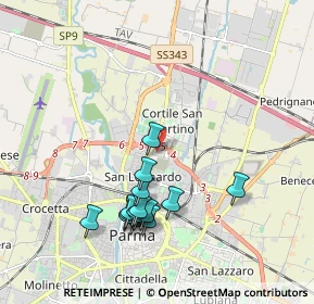 Mappa Via Rocco Bormioli, 43122 Parma PR, Italia (1.904)